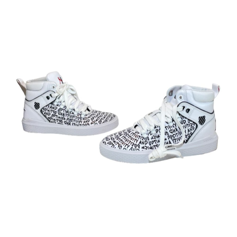 K-Swiss Gary Vee 004 Women's Mid Top Positivity & Optimism Sneakers Shoes